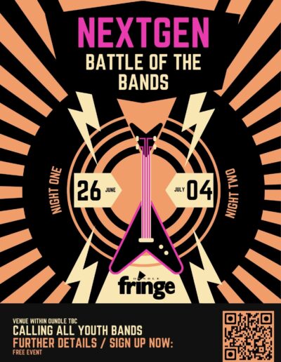 Nextgen battle of the bands poster